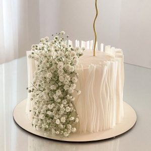کیک گل عروس